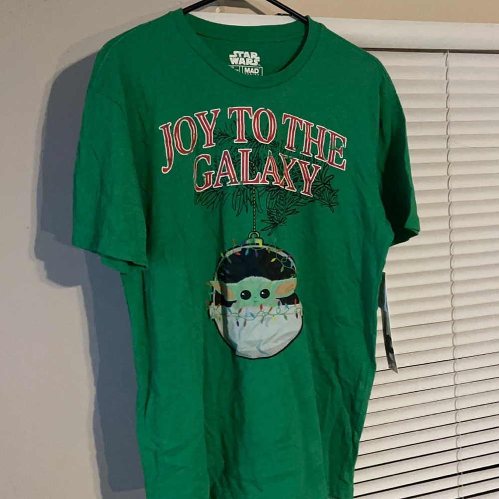 STAR WARS BABY YODA JOY TO THE GALAXY T SHIRT